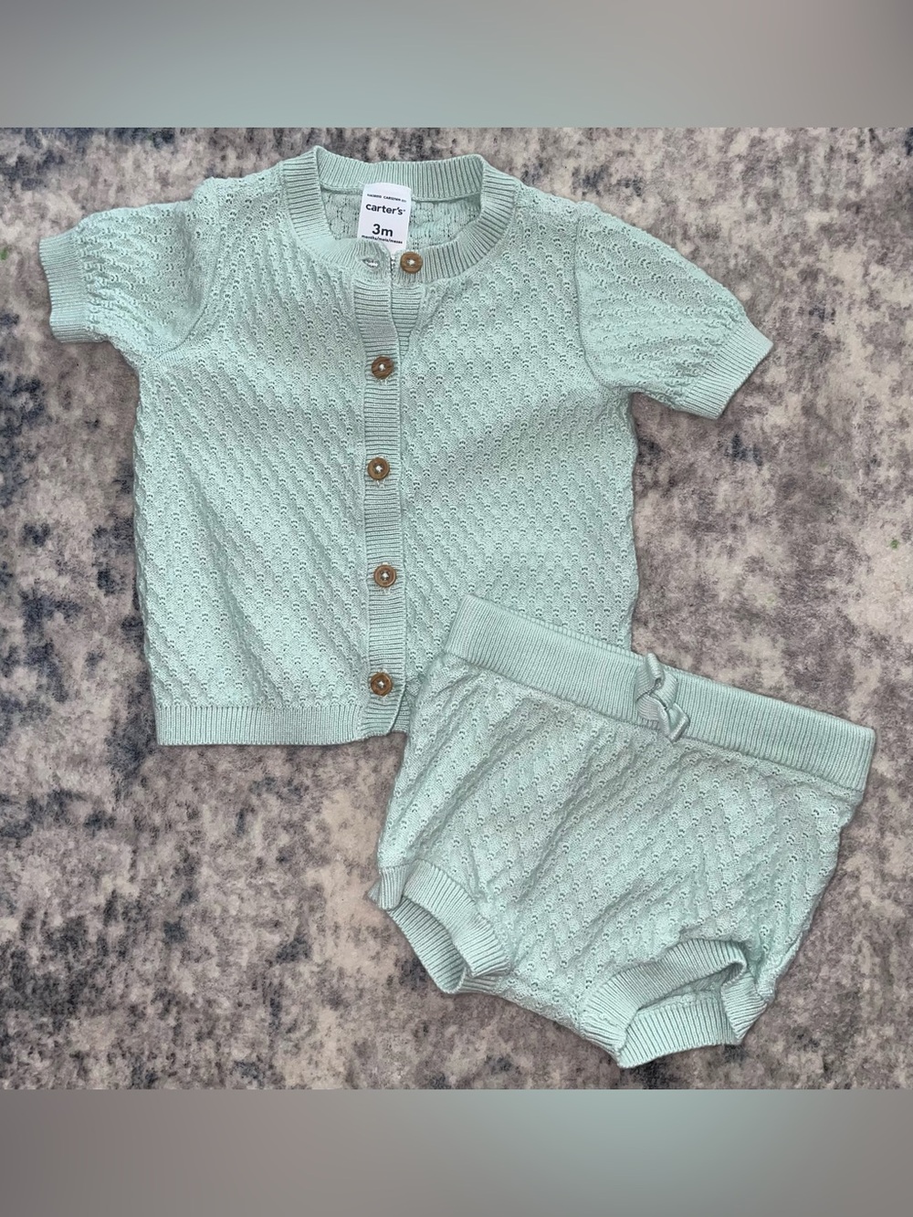 Carters knit outfit set size 3 months